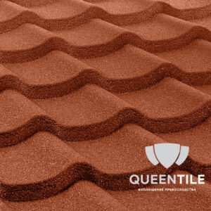 Композитна черепиця QueenTile Standard Terra-Cotta 6-тайловий