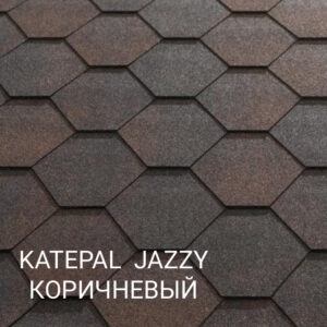 М'яка черепиця Katepal Katrilli коричневий із тінню м2.