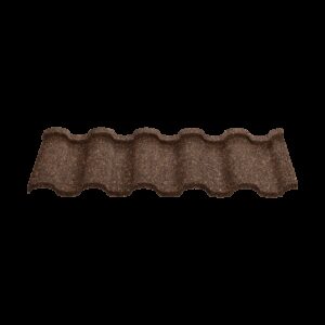 Композитна черепиця Novatik NATURA ROMAN brown earth (коричневий)