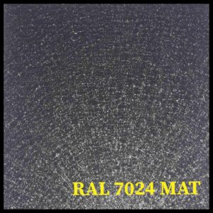 Гладкий лист матовий RAL 7024 (Двосторонній) 0,45 мм Італія