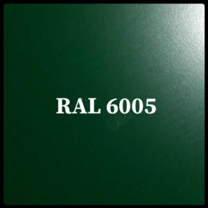 Лист оцинкований з полімерним покриттям RAL 6005 0,4 мм аркуш (1250*2000)