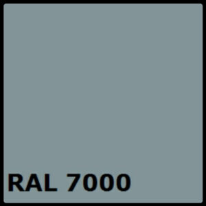 Глянсовий гладкий лист 0,7 мм / Arcelor Mittal / Ral 7000