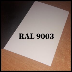 Гладкий Лист 0,5 мм  ⁇  Arcelor Mittal  ⁇  RAL 9003