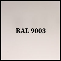 Гладкий лист POLYSTEEL — 0,45 мм / 1250 мм / PE / RAL 9003 сніжно-білий