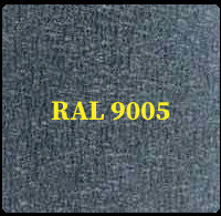 Гладкий лист POLYSTEEL — 0,45 мм / 1250 мм / PEMA / RAL 9005 чорний