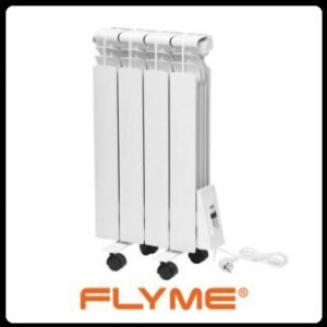 Електрорадіатор Flyme Elite R / 4 секції / 490 Ватів / з ніжками