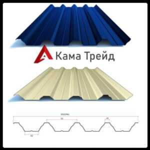 Профнактил НС-57 "КамаТрейд" 0,45 мм Китай РЕМА Ral