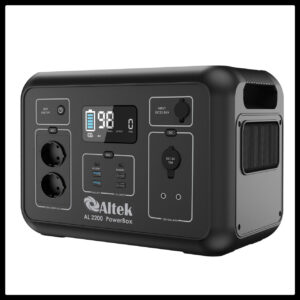 Портативна зарядна електростанція Altek — AL 2200 POWERBOX