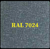 Гладкий лист POLYSTEEL — 0,45 мм / 1250 мм / PEMA / RAL 7024 Графіт