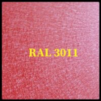 Гладкий лист POLYSTEEL — 0,45 мм / 1250 мм / PEMA / RAL 3011 Червоний