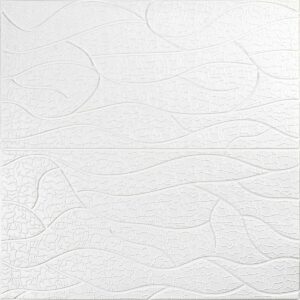 Панель 3D WHITE 700*700*6mm (D) SW-00001948