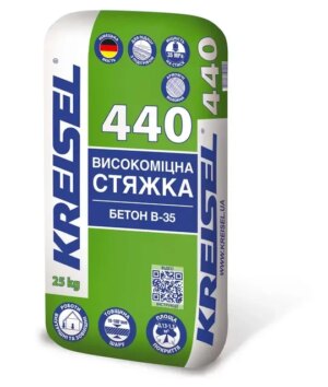Високоміцна стяжка для підлог БЕТОН B-35, Kreisel 440