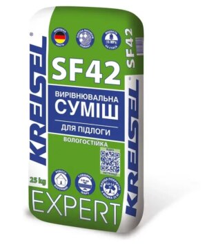 Kreisel Expert SF 42 — Самовирівнювальна суміш для підлоги, нівелір (2-40 мм)