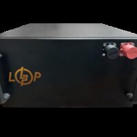 Акумулятор LP LiFePO4 51,2V - 230 Ah (11776Wh) (BMS 200A/100А) метал RM
