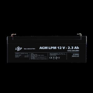 Акумулятор AGM LPM 12V - 2.3 Ah