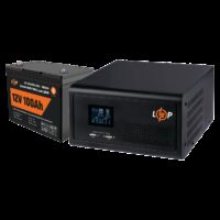 Комплект резервного живлення LP (LogicPower) ДБЖ + літієва (LiFePO4) батарея (UPS 1500VA + АКБ LiFePO4 1280W)