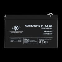 Акумулятор AGM LPM 12V - 7.5 Ah