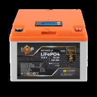 Акумулятор LP LiFePO4 12,8V - 32 Ah (410Wh) (BMS 50А/25A) пластик LCD