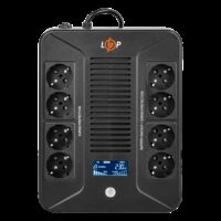 Лінійно-інтерактивне ДБЖ LogicPower LP-600VA-8PS (360 Вт)