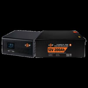 Комплект резервного живлення для котла LP (LogicPower) ДБЖ + літієва (LiFePO4) батарея (UPS 430VA + АКБ LiFePO4 2560W)