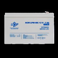 Акумулятор мультигелевий LPM-MG 12V - 7 Ah