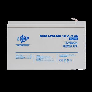 Акумулятор мультигелевий LPM-MG 12V - 7 Ah