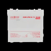 Акумулятор гелевий LP-GL 12V - 55 Ah Silver