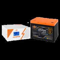 Комплект резервного живлення LogicPower B1500 White + літієва (LiFePO4) батарея 1280Wh