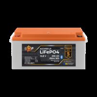 Акумулятор LP LiFePO4 12,8V - 230 Ah (2944Wh) (BMS 200A/100А) пластик Smart BT