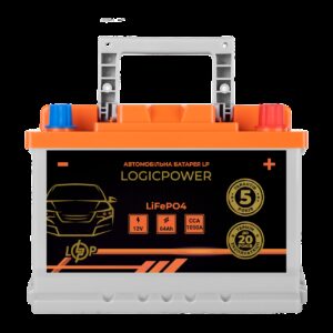 Автомобільний літієвий акумулятор LP LiFePO4 12V - 64 Ah (+ праворуч) BMS 1050А