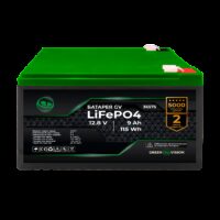 Акумулятор GV LiFePO4 12V (12,8V) - 9 Ah (115 Wh)