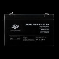 Акумулятор AGM LPM 6V - 12 Ah