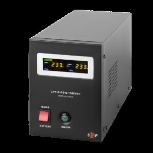 ДБЖ LogicPower 12V LPY-B-PSW-1000VA+ (700 Вт) 10A/20A (з правильною синусоїдою)