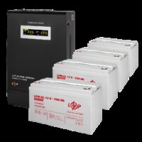 Комплект резервного живлення LP (LogicPower) ДБЖ + гелева батарея (UPS W3000 + АКБ GL 4800W)