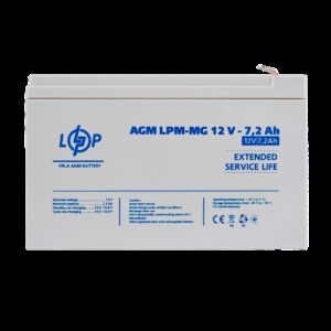 Акумулятор мультигелевий LPM-MG 12V - 7.2 Ah