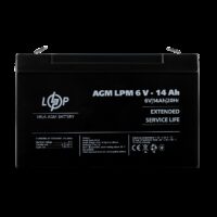 Акумулятор AGM LPM 6V - 14 Ah
