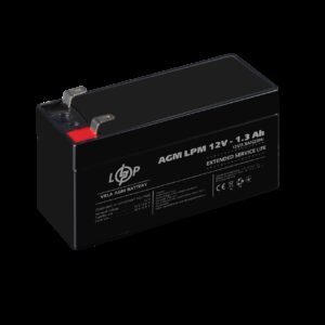 Акумулятор AGM LPM 12V - 1.3 Ah