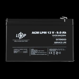 Акумулятор AGM LPM 12V - 9 Ah