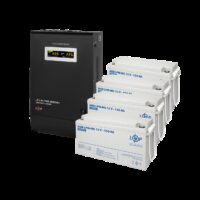 Комплект резервного живлення LP (LogicPower) ДБЖ + мультигелева батарея (UPS W3000 + АКБ MG 7200Wh)