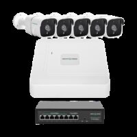 Комплект відеоспостереження на 5 камер GV-IP-K-W87/05 5MP