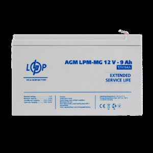 Акумулятор мультигелевий LPM-MG 12V - 9 Ah