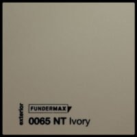 HPL панель 6 мм / ТМ - FUNDERMAX 0065 NT ( Ivory )