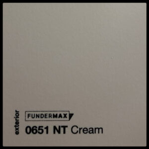 HPL панель 6 мм / ТМ - FUNDERMAX 0651 NT ( Cream )