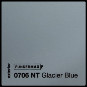 HPL панель 6 мм / ТМ - FUNDERMAX 0706 NT ( Glacier Blue )