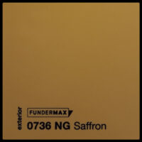 HPL панель 6 мм / ТМ - FUNDERMAX 0736 NT ( Saffron )
