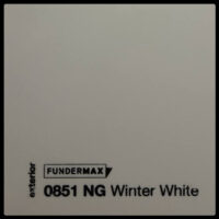 HPL панель 6 мм / ТМ - FUNDERMAX 0851 NT ( Winter White )