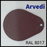 Рулонна сталь Arvedi Італія 0,45 мм RAL 8017 — гладкий лист із полімерним покриттям