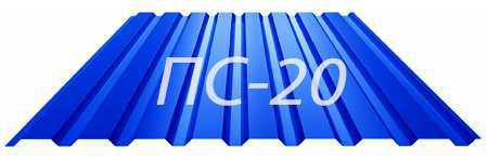 Профнастил для забору ТЕКТУМ-С, ПС 20 Китай 0,43 мм