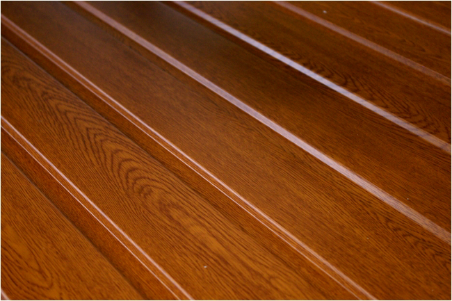 Профнастил с-10 під дерево золотий дуб 0.4 мм Китай завод Thermasteel