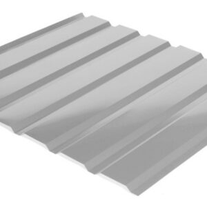 Профнастил С-18 RAL 9006 (сріблястий) PE 0.45 фасад